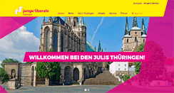 Desktop Screenshot of julis-thueringen.de